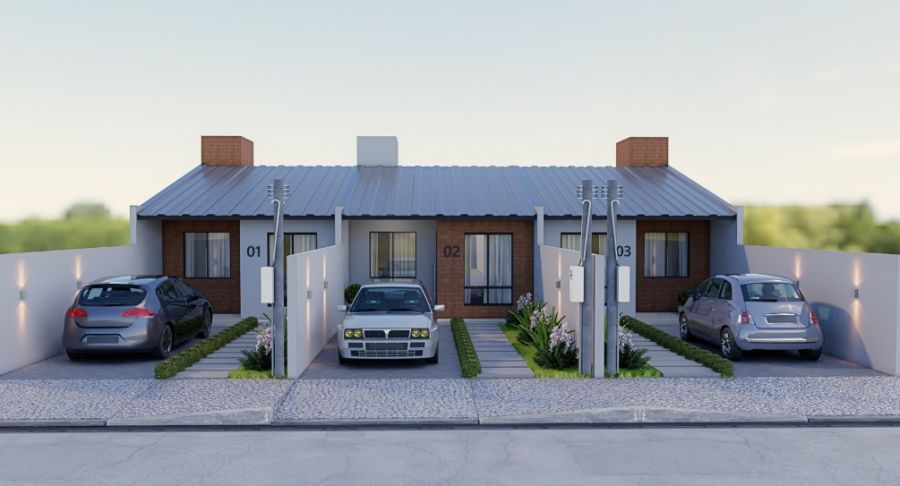 Casa - Venda - Calif�rnia - Nova Santa Rita - RS